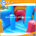 Outdoor / indoor inflável bouncer inflável obstáculo curso para crianças